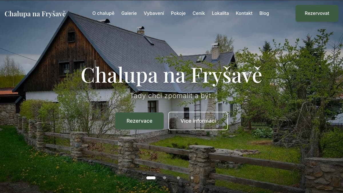 Chalupa na Fryšavě