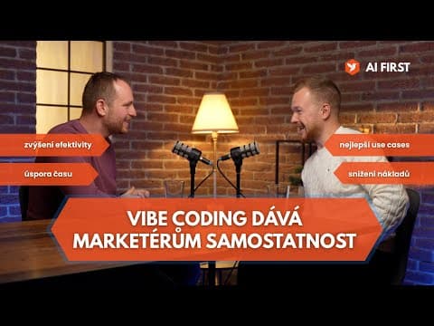 Vibe coding dává marketérům samostatnost